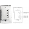 P6EL Panel Touch 4" Linux O/S con WiFi + Bluetooth + Gateway Zigbee Integrado, compatible con Tuya / Smart Life
