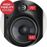 Polk Audio Atrium 4 , Bocina para Exteriores con Graves Potentes (Par)