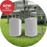 Polk Audio Atrium 4 , Bocina para Exteriores con Graves Potentes (Par)