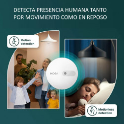 ZSS-LP-HP02 Detector de Presencia mmWave Zigbee 3.0 MOES / Tuya / Smart Life