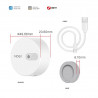 ZSS-LP-HP02 Detector de Presencia mmWave Zigbee 3.0 MOES / Tuya / Smart Life
