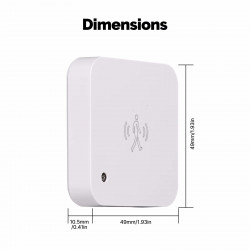 ZSS-HP03 Detector de Presencia mmWave Zigbee 3.0 MOES / Tuya / Smart Life