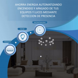 ZSS-HP03 Detector de Presencia mmWave Zigbee 3.0 MOES / Tuya / Smart Life