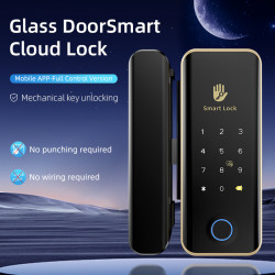 G290 Cerradura Inteligente para Puerta de Vidrio sin Marco