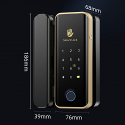G290 Cerradura Inteligente para Puerta de Vidrio sin Marco