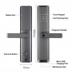 Q5-TT CERRADURA INTELIGENTE BLUETOOTH